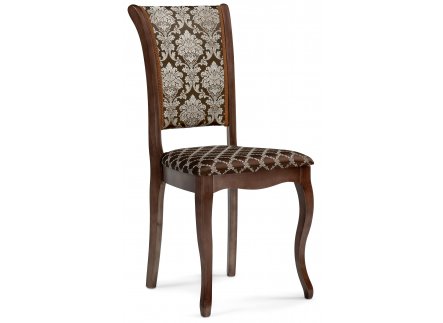 Деревянный стул Фабиано орех / шоколад комби