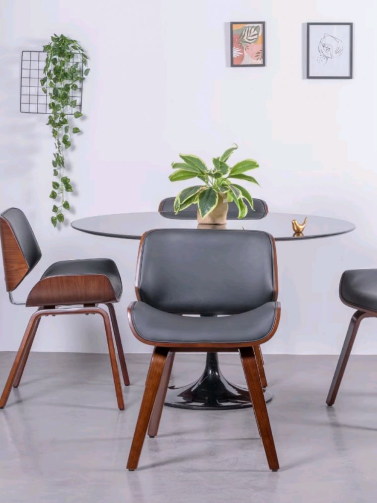 Стул Harmony Echo черный / коричневый