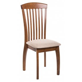 Стул JIN D-838 дуб / светлая рогожка