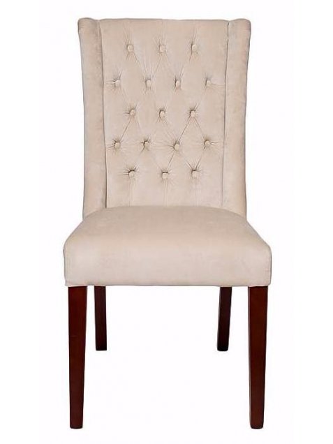 Стул PJC674-PJ634 кремовый велюр