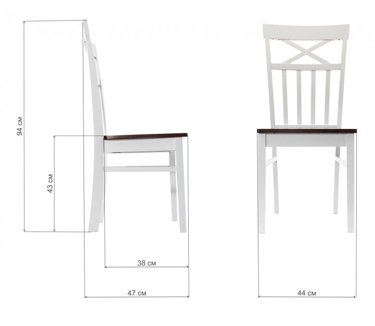Стул Provans dirty oak