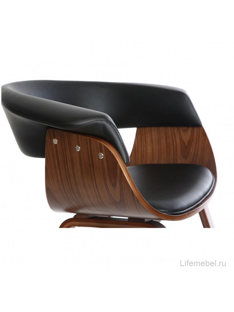 Стул Synchrony черный / коричневый