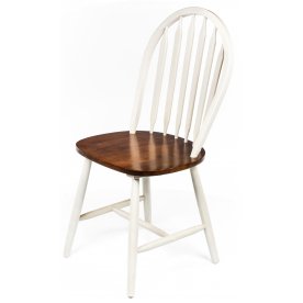 Стул CIVIC Windsor dark oak / antigue white