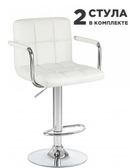 Комплект стульев Kruger Arm белый