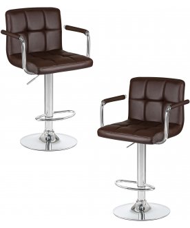 Комплект стульев Kruger Arm коричневый