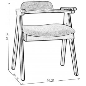 Комплект стульев Тоттем
