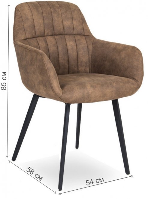 Кресло D15 (802) / black