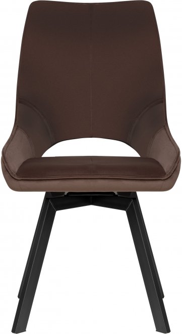 Кресло Галвес 360 шоколадный / черный