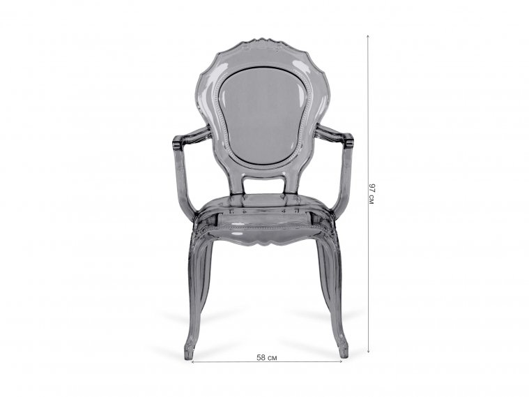 Кресло Gentry серый