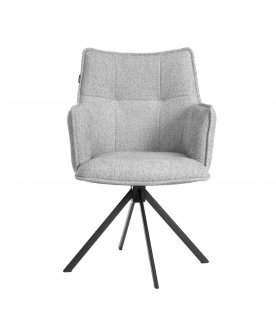 Стул-кресло Lutz vt shape silver