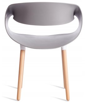 Стул-кресло Qxx mod. C1058-1 grey серый 92717 / натуральный