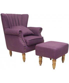 Кресло с пуфом Lab