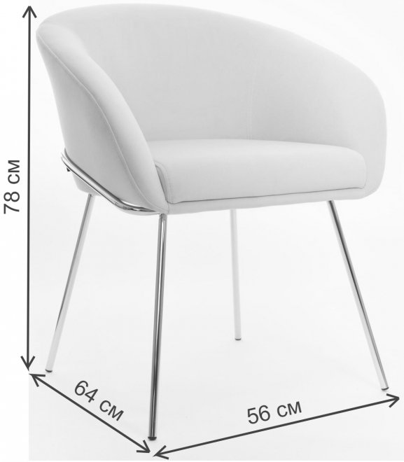 Кресло Симфония графит / золото