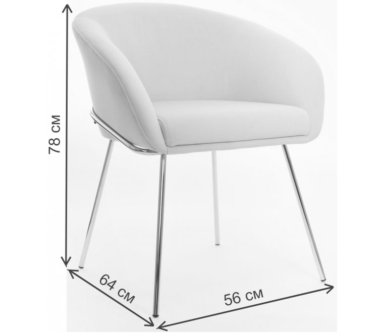 Кресло Симфония графит / золото