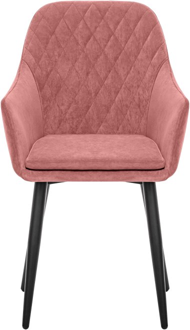 Кресло Слим персиковый / черный