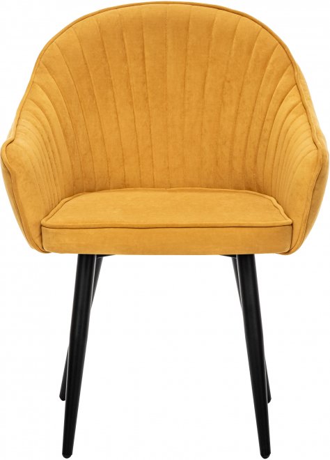 Кресло Вайд горчица / черный