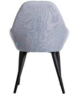 Стул-кресло Kent серый / черный