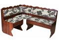 Кухонный уголок 37 средний орех / флок 01