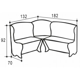 Кухонный уголок Аленка-13