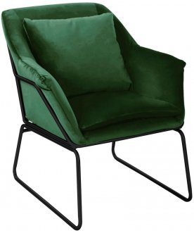 Стул-кресло Alex зеленое