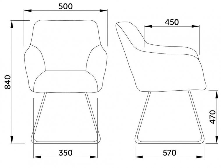 Кресло Florida велюр бордовый