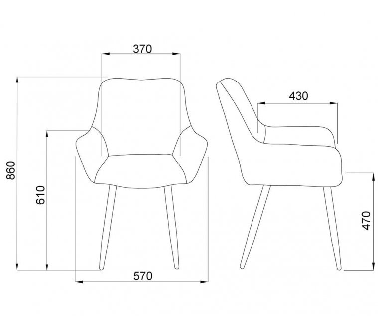 Кресло Pablo велюр темно-зеленый