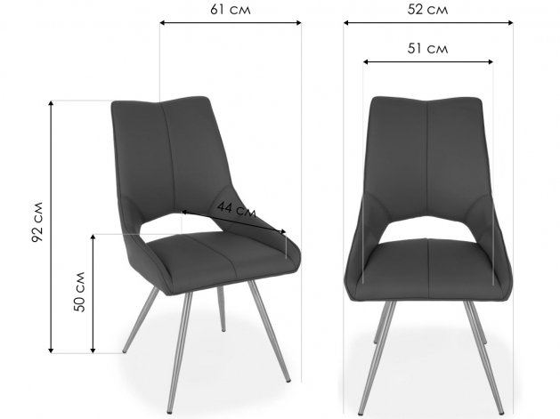 Кресло SH-10 light grey 20-08