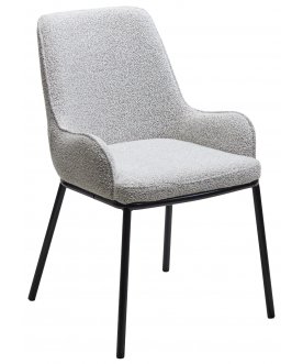 Стул-кресло Brio cato-01 белый фактурный / черный