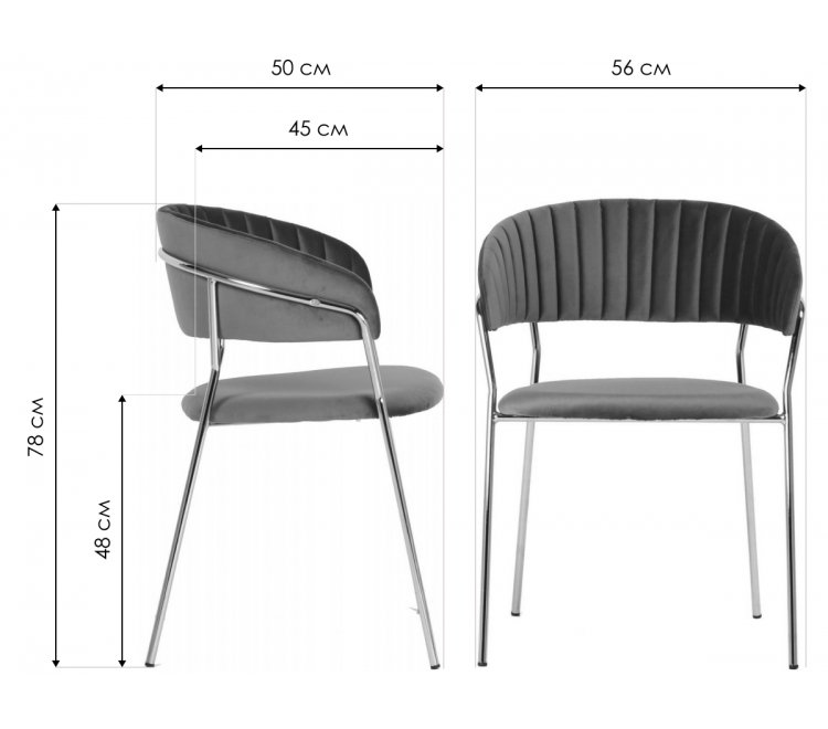 Кресло Turin пудровый / золото