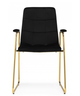 Стул-кресло black / gold