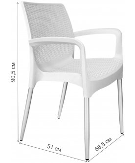Пластиковый стул SHT-S68/S424-С