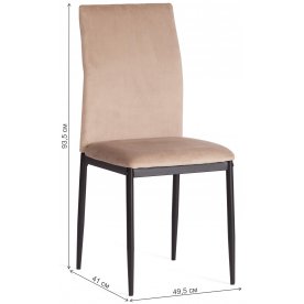 Стул на металлокаркасе Capri mod. 39