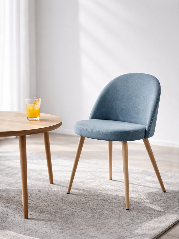 Стул DC373 голубой