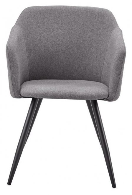 Стул Кристиан серый / черный