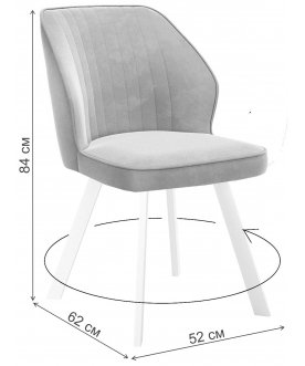 Стул на металлокаркасе DikLine 232