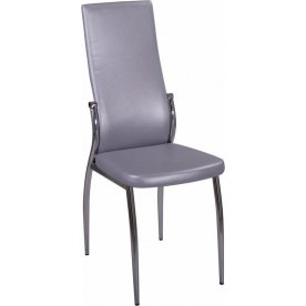 Стул Милано серый (С1) / серебристый (С1)