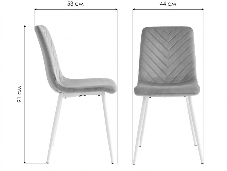 Стул на металлокаркасе Bianca DC212 мокко G62-13 / черный