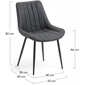 Стул на металлокаркасе Anant