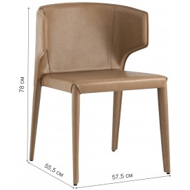 Стул на металлокаркасе Анга