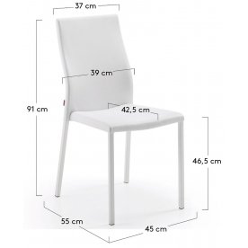 Стул на металлокаркасе Aura