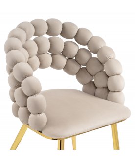 Стул на металлокаркасе Ball