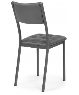 Стул на металлокаркасе Бекал
