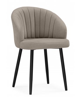 Стул на металлокаркасе Бэнбу marseille 16 / черный