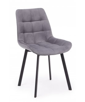 Стул на металлокаркасе Стронг темно-серый (zd 995) / черный