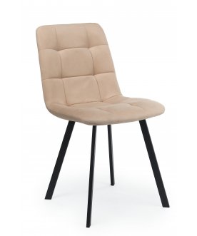 Комплект стульев Чилли 4 шт бежевый / черный