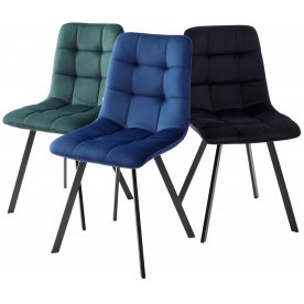 Стул на металлокаркасе Chilli square bluvel-19