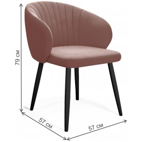 Стул на металлокаркасе Dikline 257