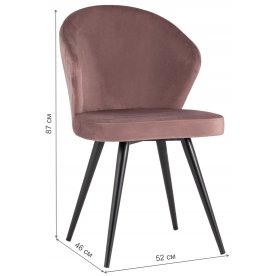 Стул на металлокаркасе Эдита