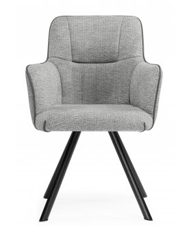 Стул-кресло Elis gray / dark gray / black