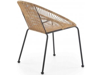 Стул на металлокаркасе Bari из ротанга